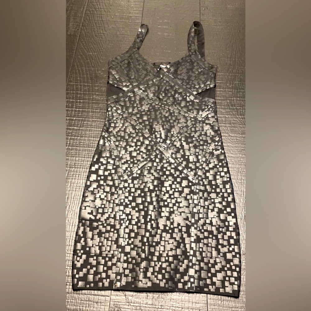Bebe Mini Dress. Black. Size Small.